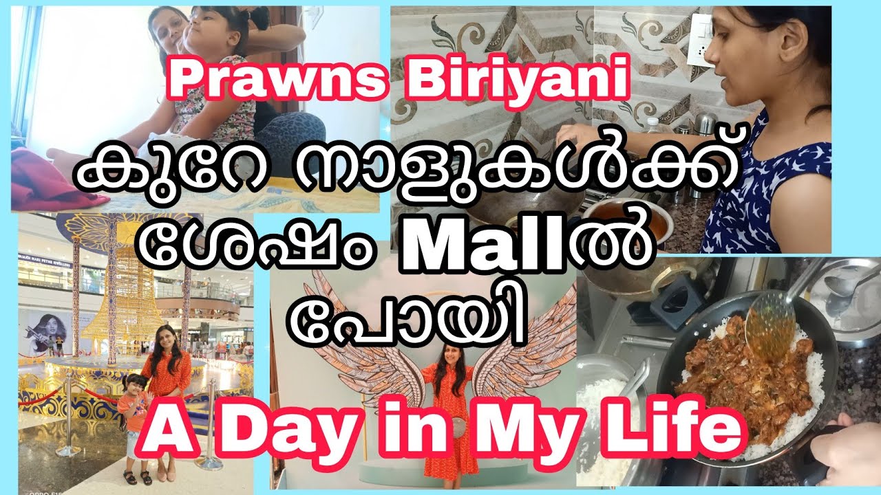 A Day In My Life/Prawns Biriyani /Seawoods Grand Central Mall Navimumbai
