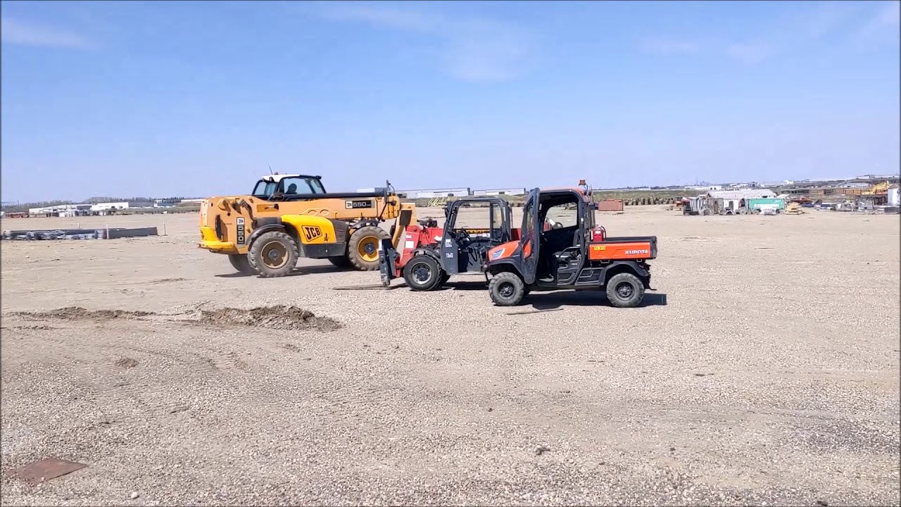 JCB (2009) 550-170 rough terrain telehandler forklift with 10,000 lbs capacity