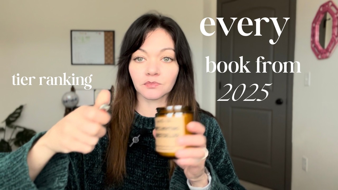 tier ranking every book i read in 2025|65 books