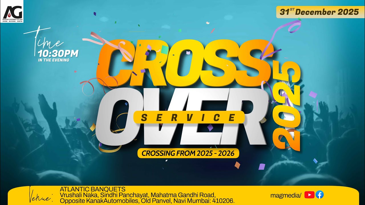 Cross Over Service 31st Dec 2025 Gods word by Rev. Ebenezer Dharmendra Kumar
