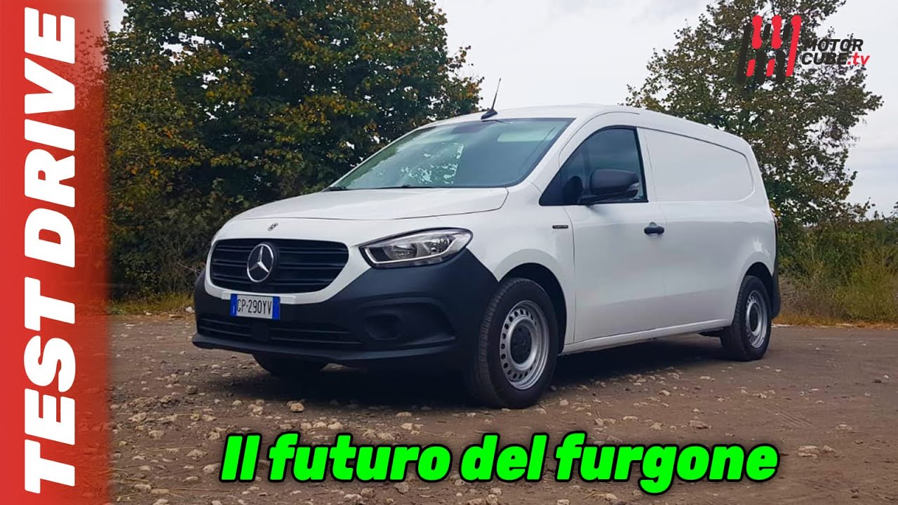 MERCEDES E-CITAN ELECTRIC VAN 2024 - FIRST TEST DRIVE