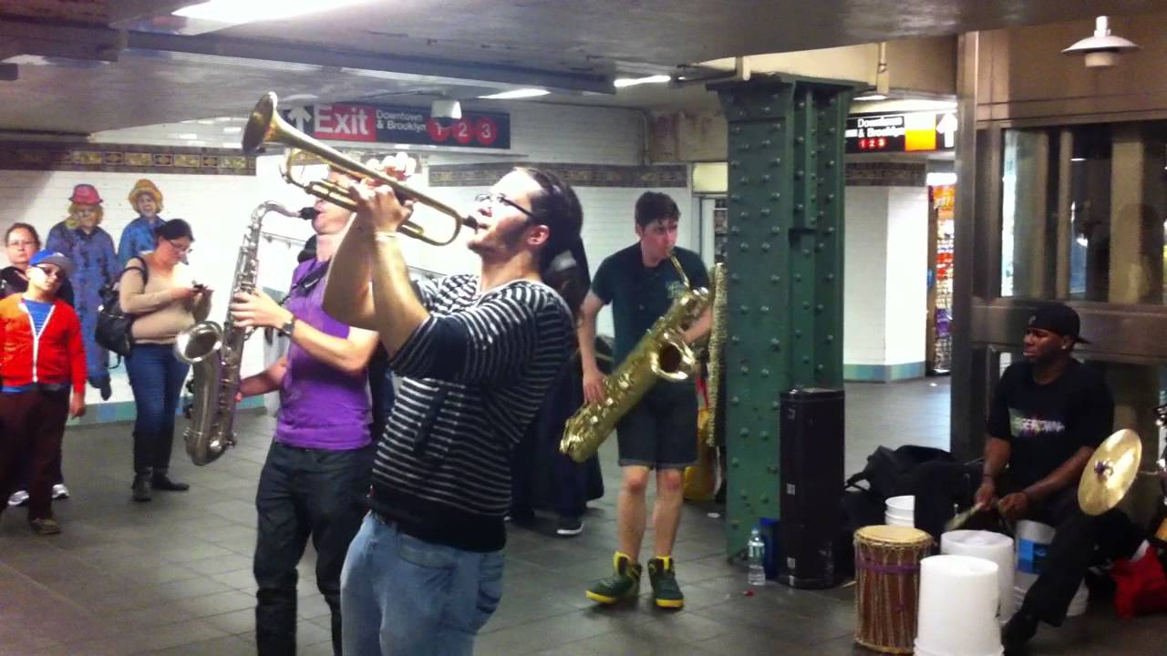 William B Johnson's DRUMADICS in Times Square friday june 7th 2013
