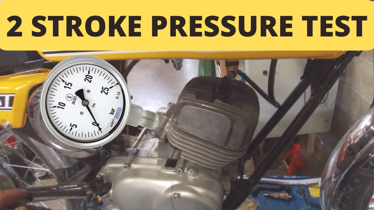 How to do a 2 stroke leakdown test?