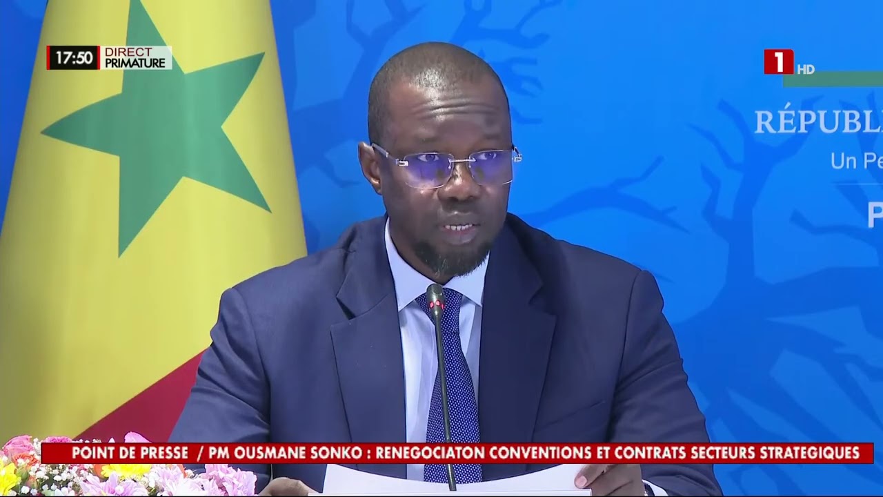 RENÉGOCIATION : SONKO SOULIGNE LES ÉCONOMIES RÉALISÉES SUR LES CONTRATS D’INFRASTRUCTURES CRITIQUES