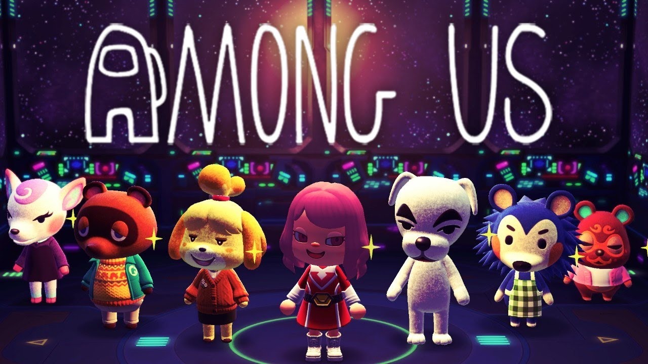 GIOCO CON I MIEI ABITANTI AD AMONG US SU ANIMAL CROSSING NEW HORIZONS 😱