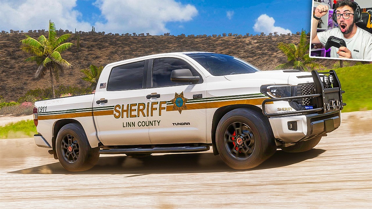TUNEANDO una PICKUP POLICIAL en FORZA HORIZON 5 😍