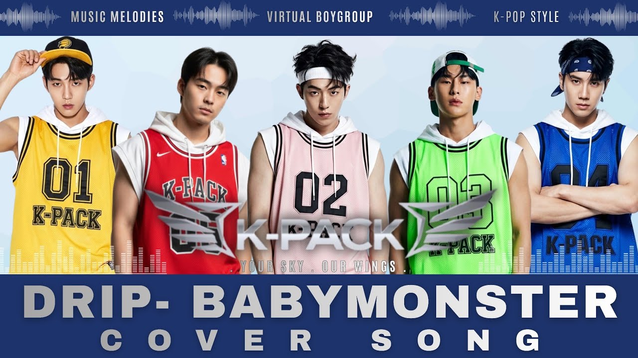DRIP - BABYMONSTER | BOYGROUP VERSION COVER | K-PACK | Virtual Boygroup