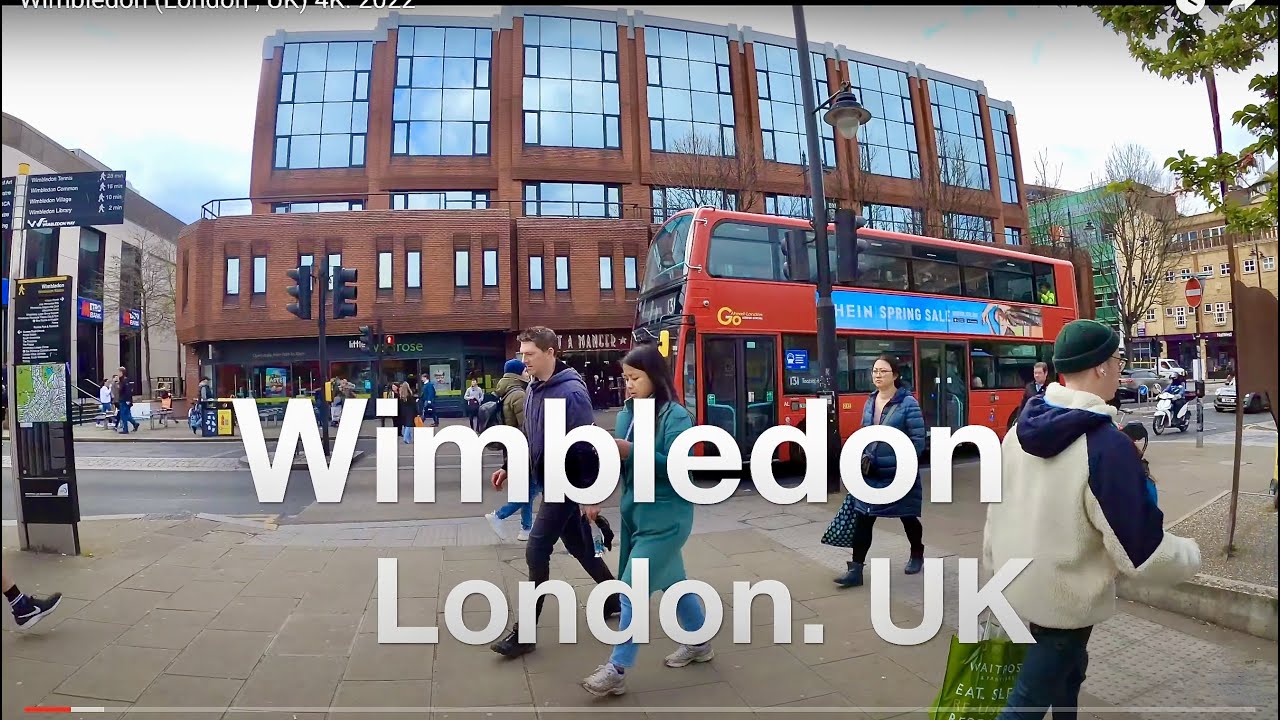 Wimbledon (London , UK) 4K. 2022