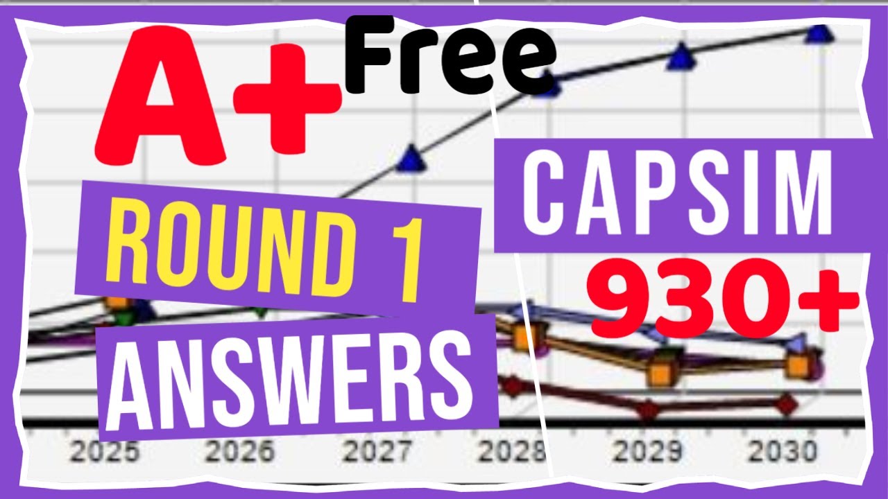 Winning Extremely Competitive Capsim Round 1 Answers 2025