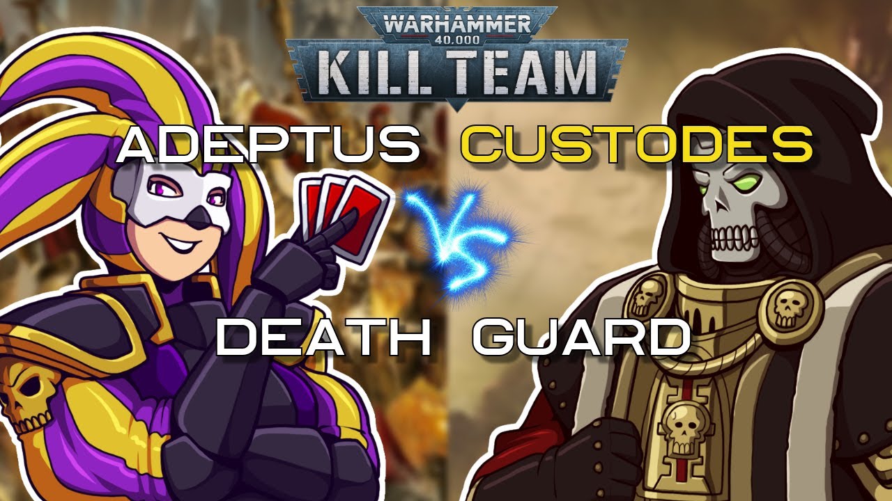 Kill Team Battle Report: Custodes vs Death Guard