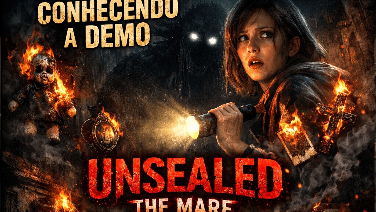 “Esse jogo de terror me deixou em choque | Unsealed: The Mare (DEMO)”