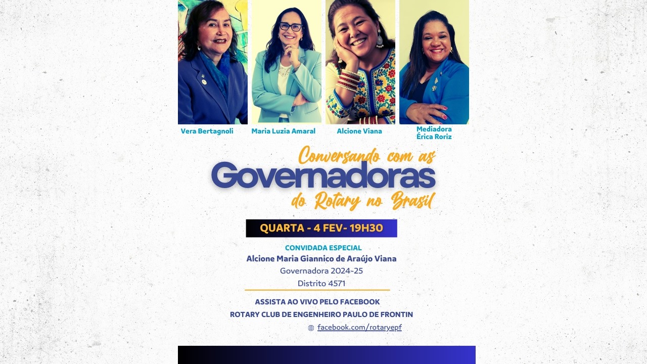 Ep.1  Conversando com as Governadoras do Rotary no Brasil   Alcione Viana