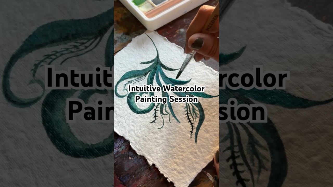 Intuitive Watercolor Painting, Painting Without a Plan 