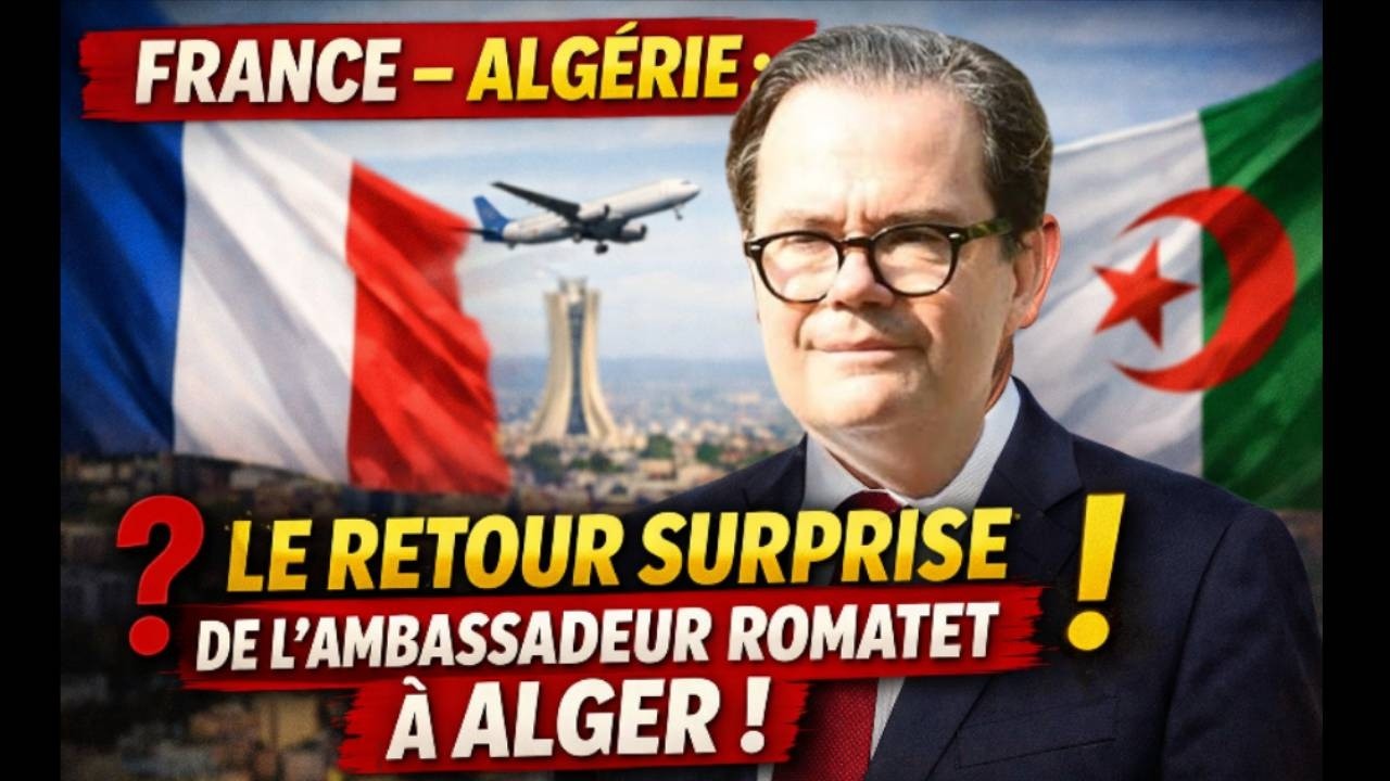 France–Algérie : pourquoi le retour de Romatet à Alger fait tant parler
