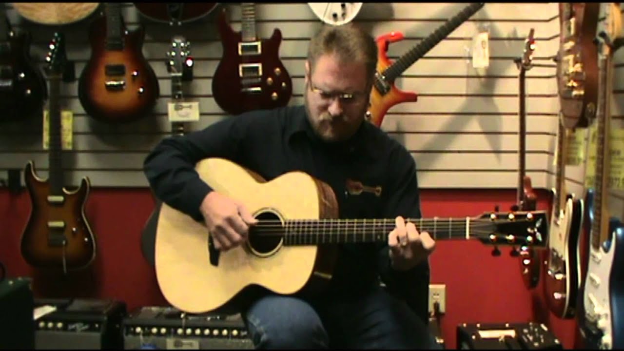 James Goodall Concert Jumbo Engelmann and Honduras Rosewood