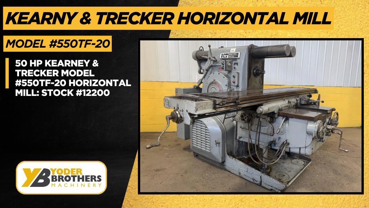 50 HP KEARNEY & TRECKER MODEL 