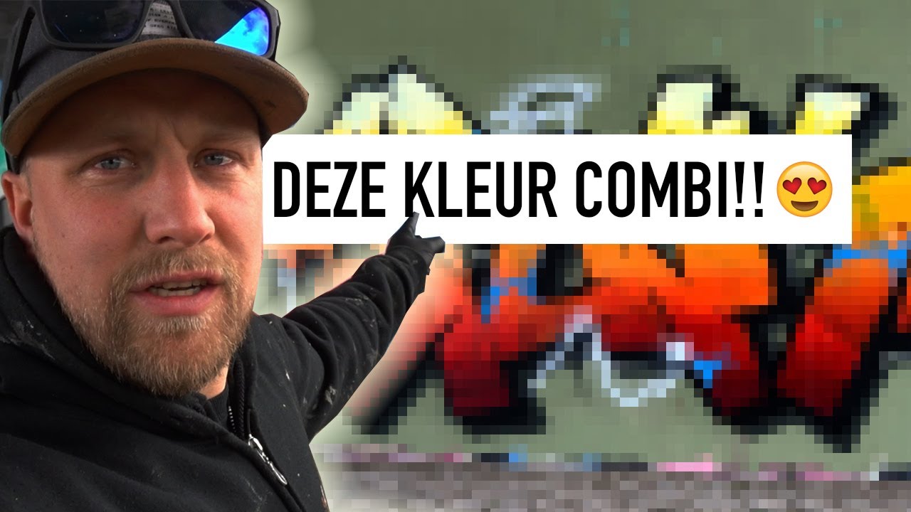 GRAFFITI SPUITEN ONDER EEN BRUG - wekelijkse video #13