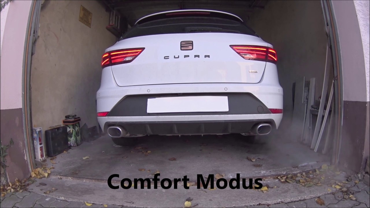 Seat Leon Cupra 300 ST 4drive OPF vergleich AGA Original zu Remus