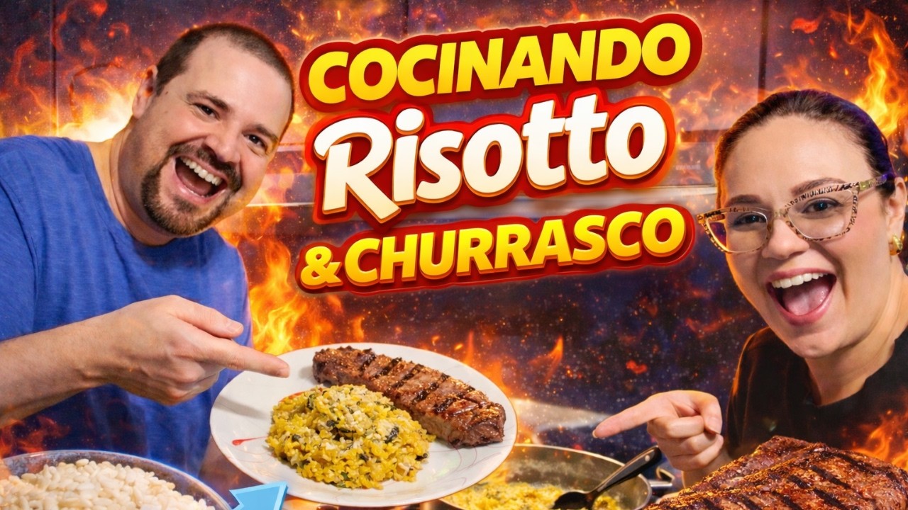 Nos presentamos cocinando risotto con churrasco | Así Somos: Sin Libreto