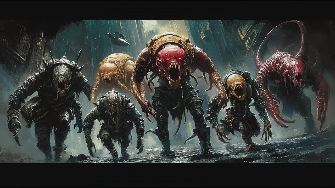 Ксеносы -(кратко) виды, классификация и расы | Warhammer 40.000 |  Бэк#4