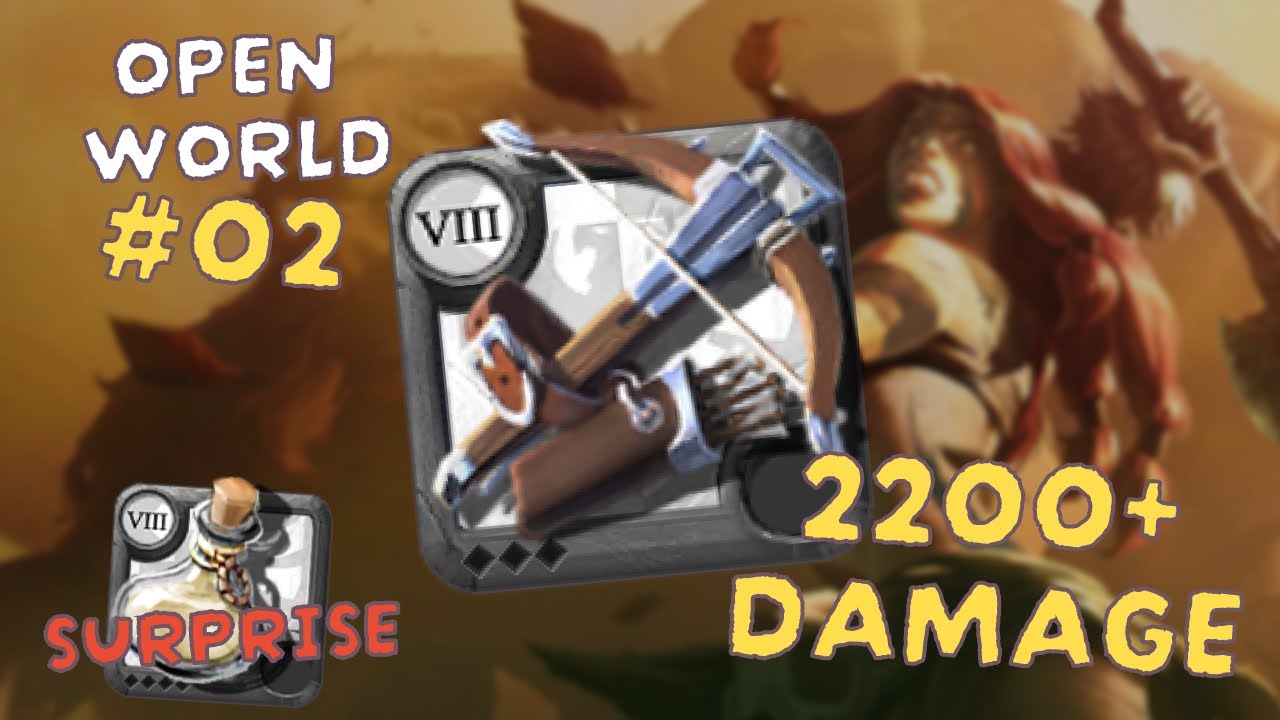 2216 Damage in ONE SHOT Pt.2 | Crossbow Solo PvP | Albion Online