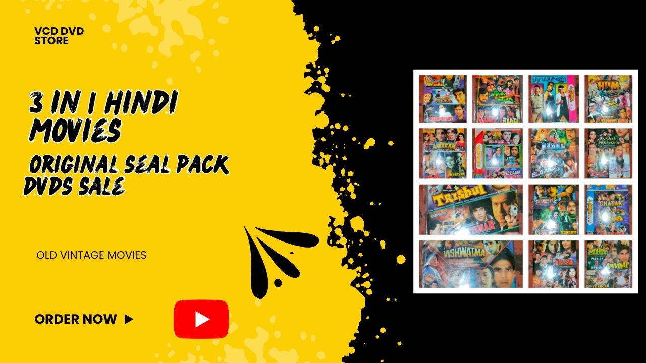 3 In 1 Hindi Movies Original Seal Pack DVDs Sale Call WhatsApp 9874232214 #sale #dvd #hindicinema