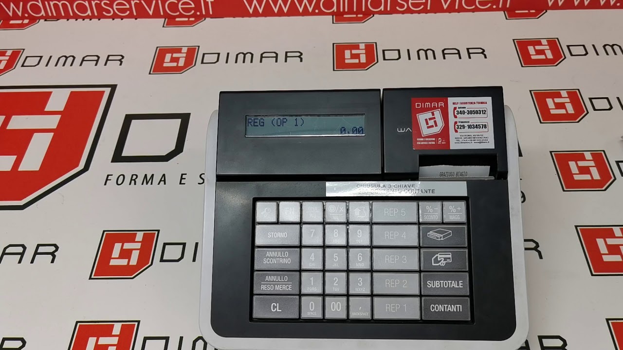 Cambio Ora registratore telematico RCH