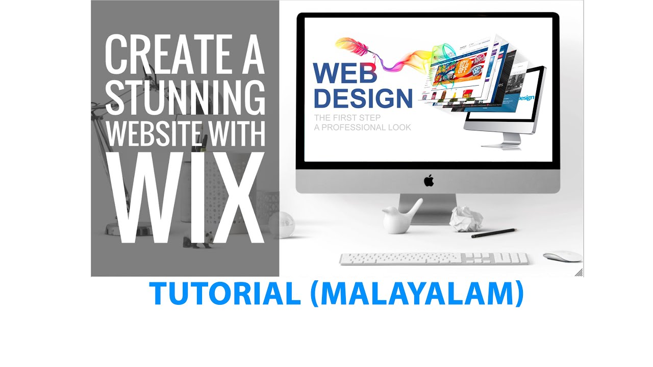 Create a Website in WIX - No Coding Required (Malayalam)