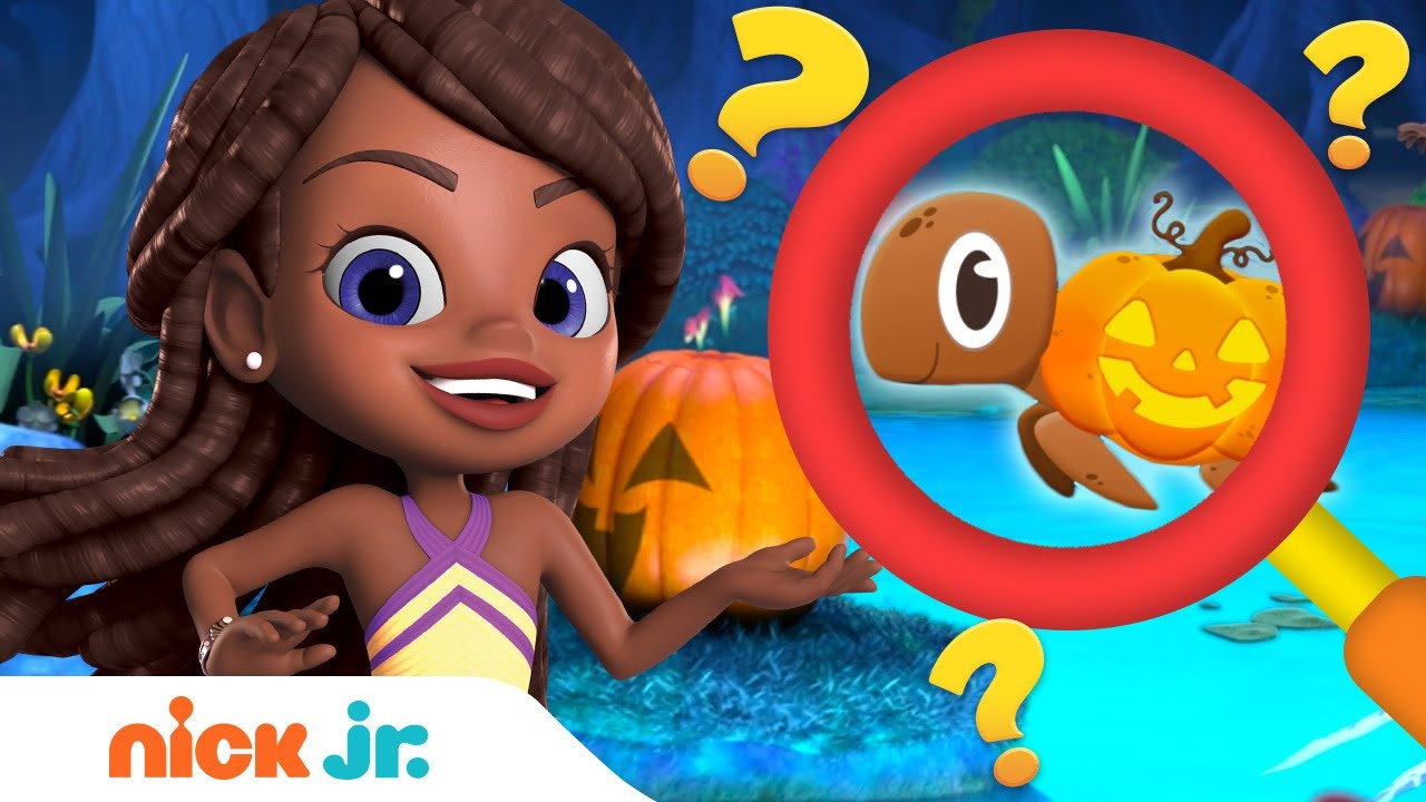 Mermaid Lorelai's Color Game #8 🎃 Halloween Edition! | Santiago of the Seas | Nick Jr.