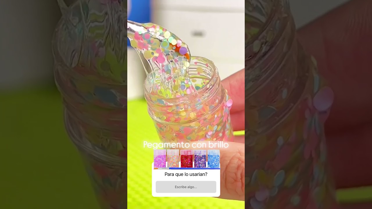 ✨ &iexcl;Agregale brillo a tus manualidades con el Pack de Pegamento con Glitter! ✨