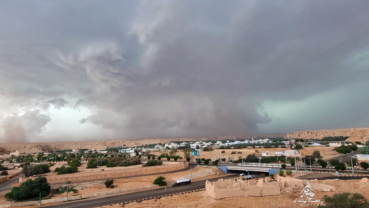 أمطار وبرديّة حوطة بني تميم ||  1 أبريل 2024 م .