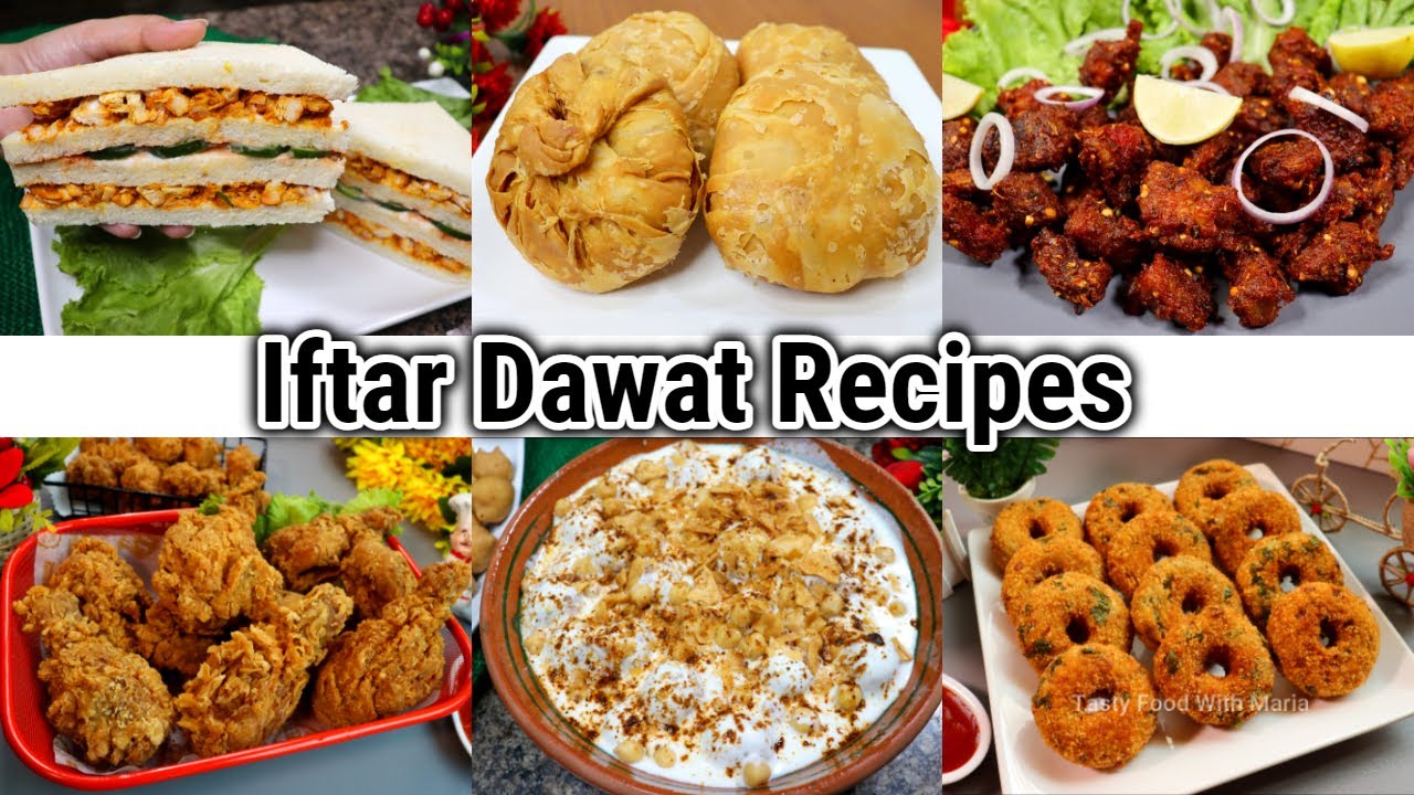Iftar Dawat Recipes By Tasty Food With Maria