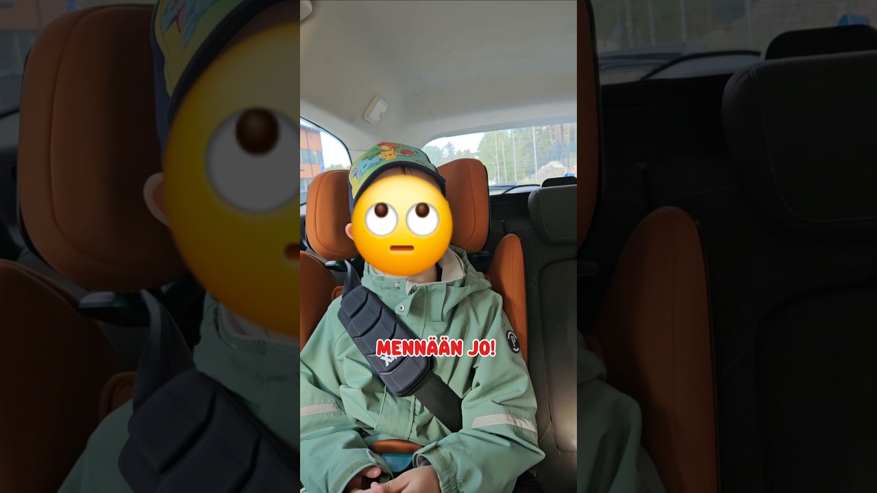 Kun Muksu ei jaksa olla k&auml;rsiv&auml;llinen liikenteess&auml; 😂