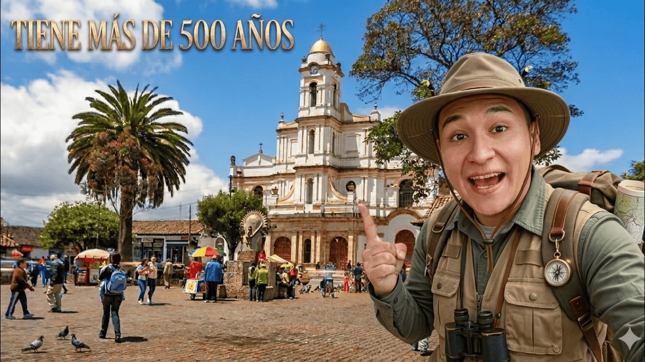 Encontré la IGLESIA mas ANTIGUA de Cundinamarca ¡TIENE MAS DE 500 AÑOS!