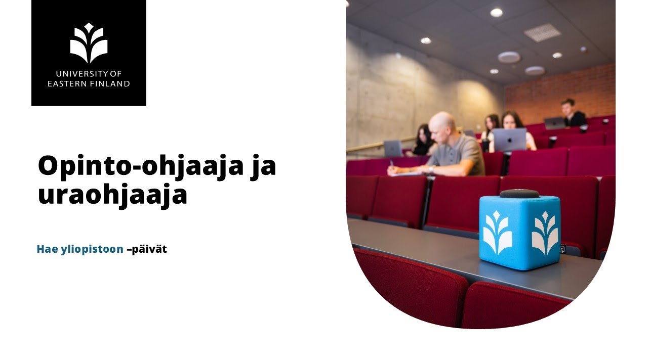 Opinto-ohjaaja ja uraohjaaja