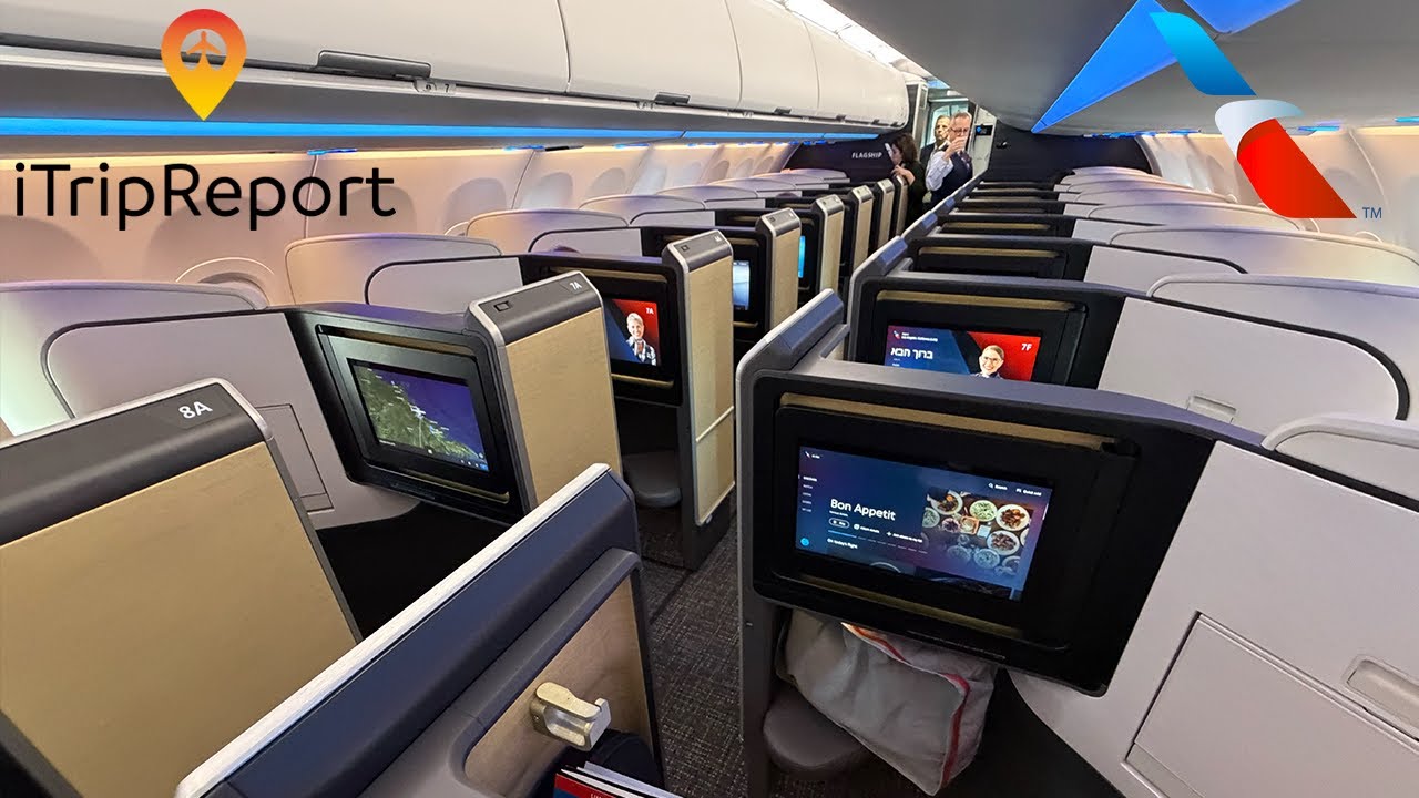Первый полет американского самолета A321XLR: флагманский бизнес-класс.