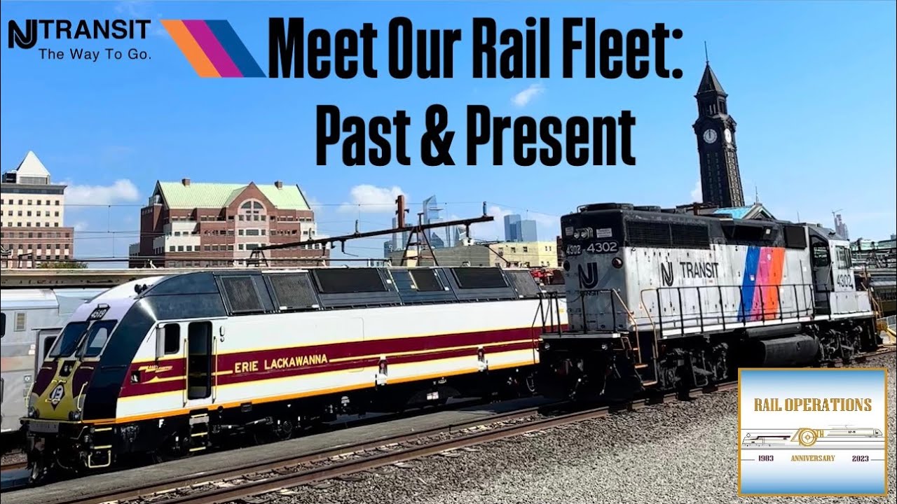 NJ Transit "Meet Our Rail Fleet: Past & Present" Hoboken 9/15/24