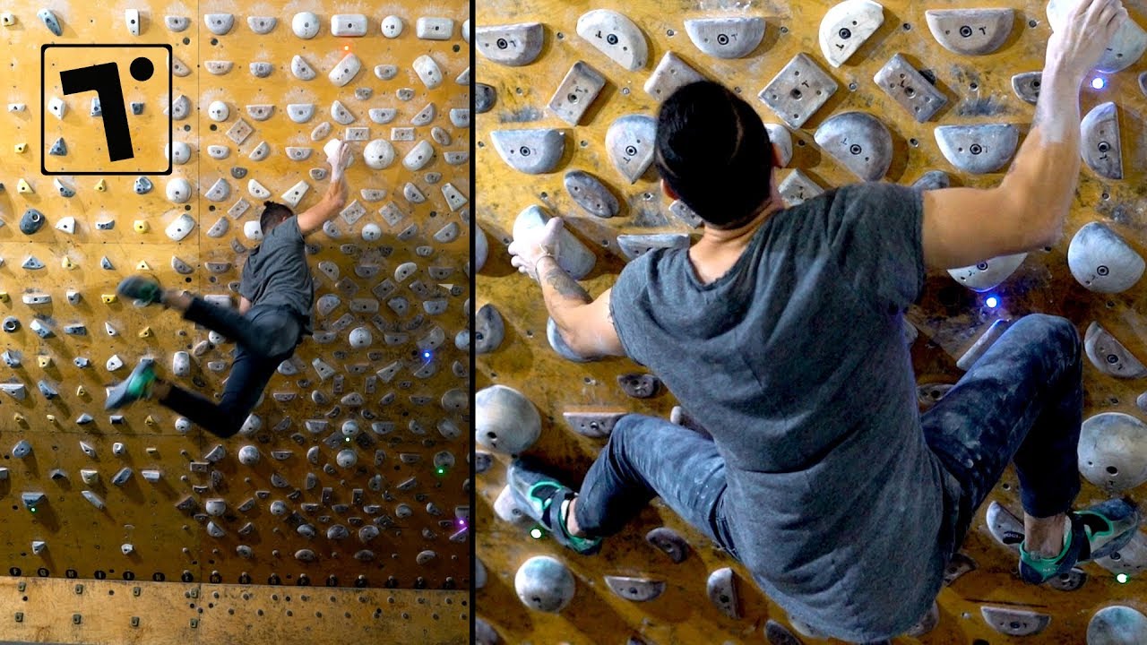 Как я тренирую напряжение тела на Tension Board: V0–V7