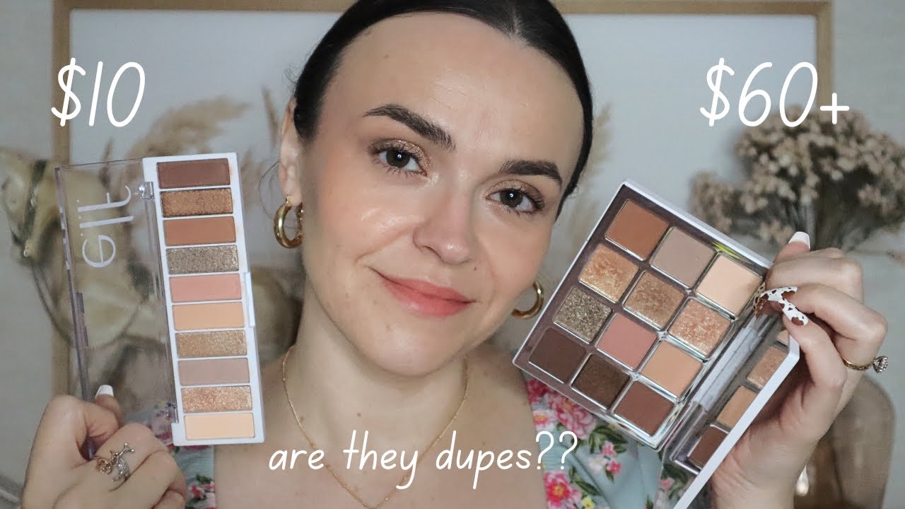 $10 vs $60+ Eyeshadow Palette | Are They Dupes?