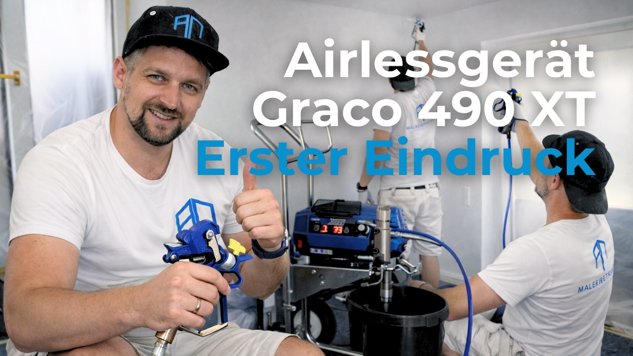 Airlessgerät Graco 490 XT - Erster Eindruck
