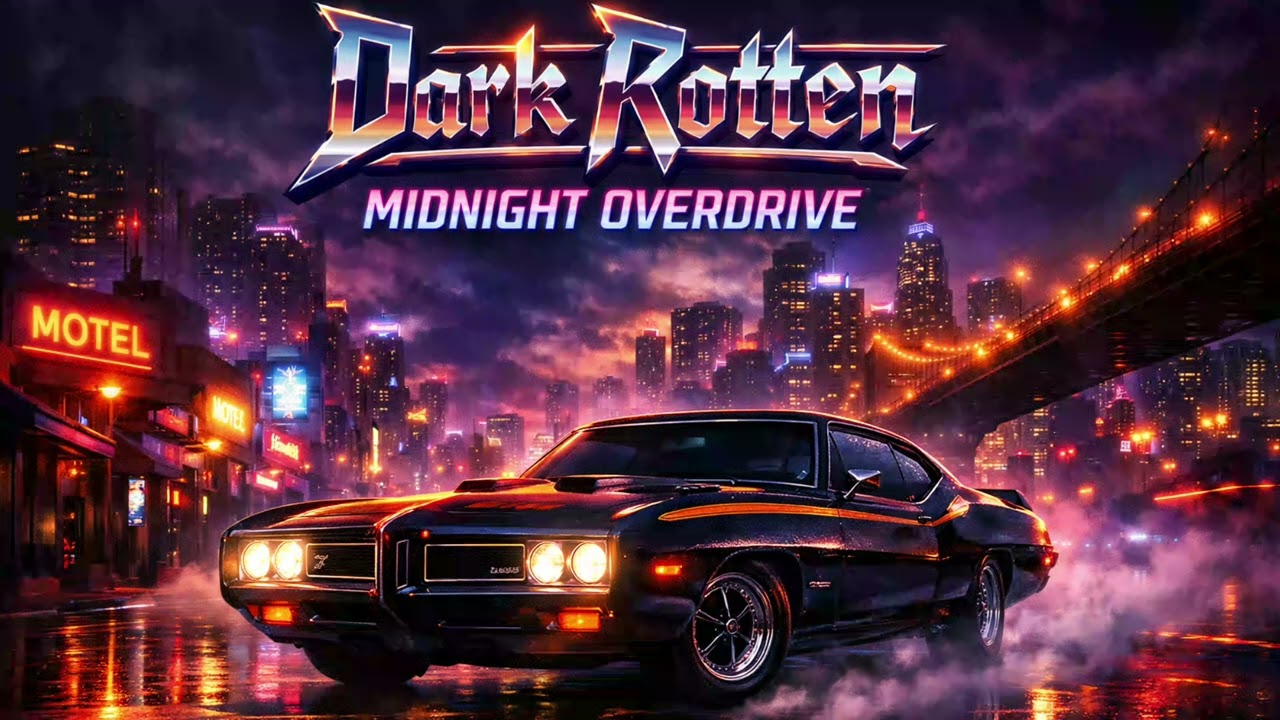 Dark Rotten - Midnight Overdrive - 80's Hair Metal-
