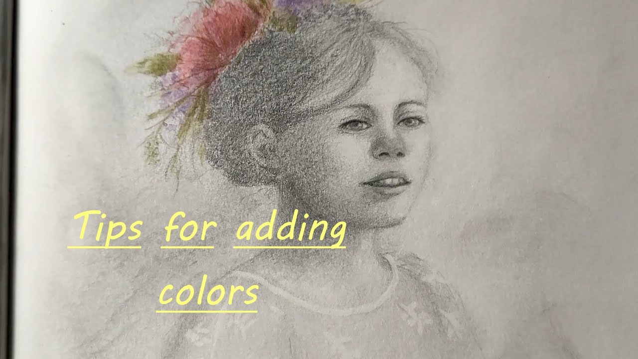 How I add colors to my sketches 🎨  simple and easy 🐌