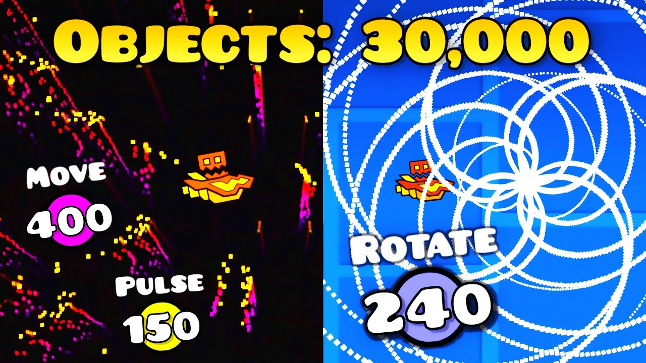 Making Geometry Dash Effects with Corner Pieces