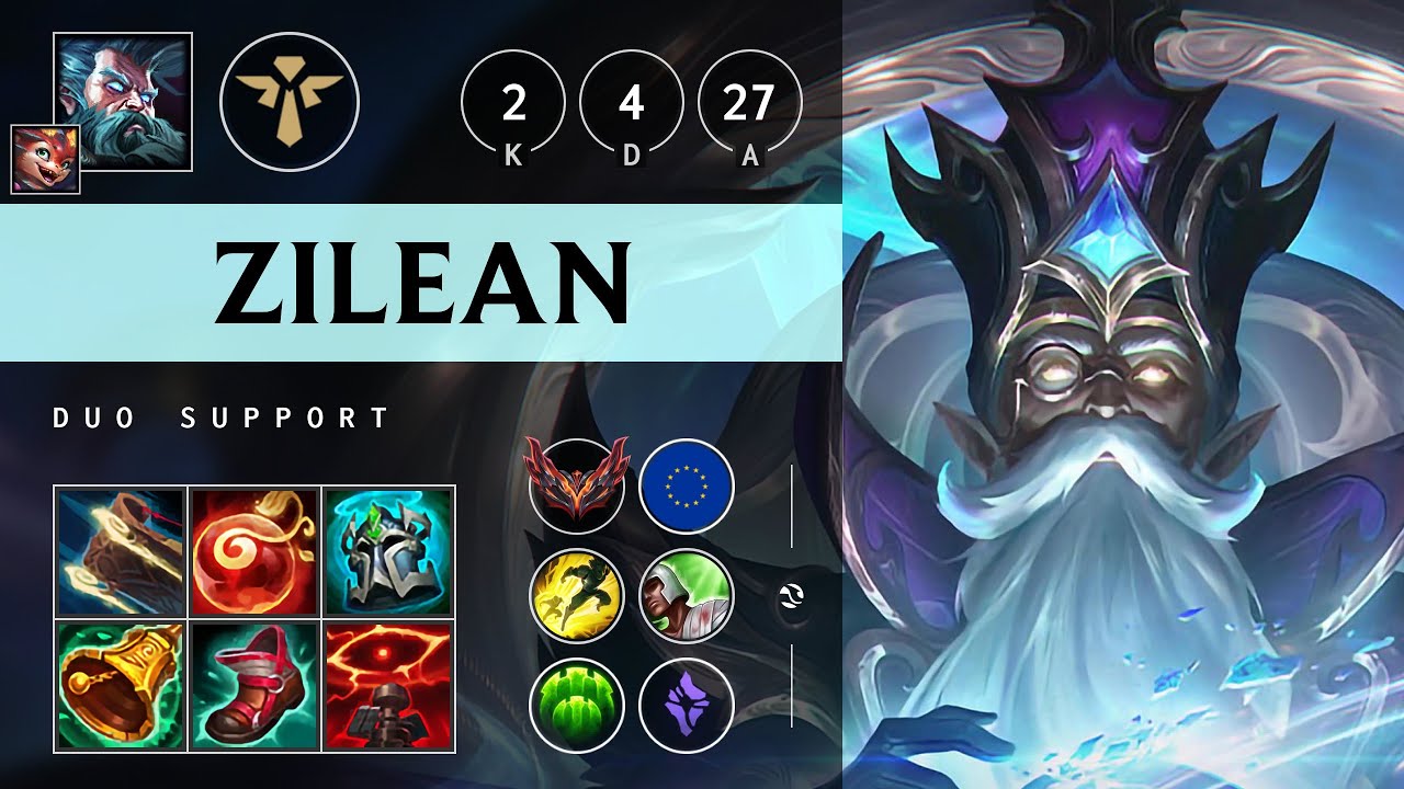 Zilean Support vs Nautilus - EUW Grandmaster Patch 14.21