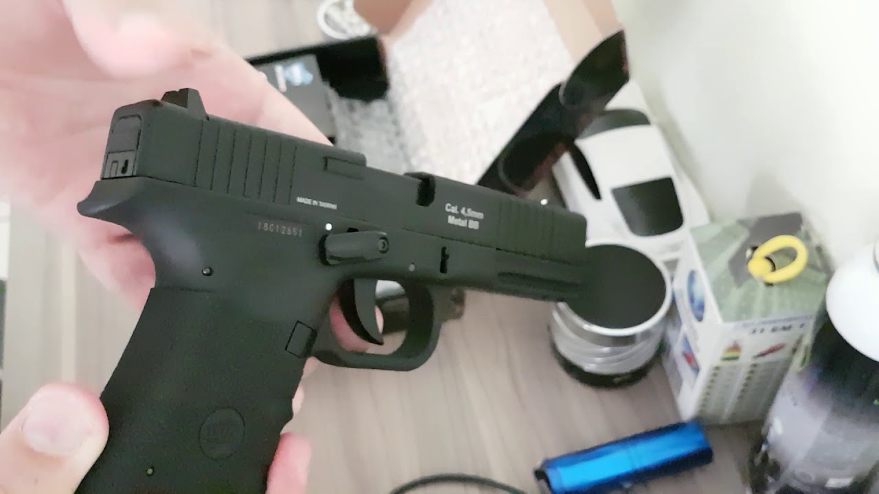 Review e teste Wingun Special Force W119 4.5mm co2