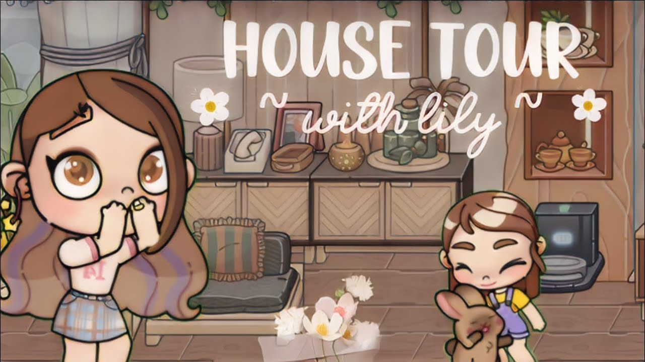 MINIVLOG | HOUSE TOUR WITH LILY |AVATAR WORLD 