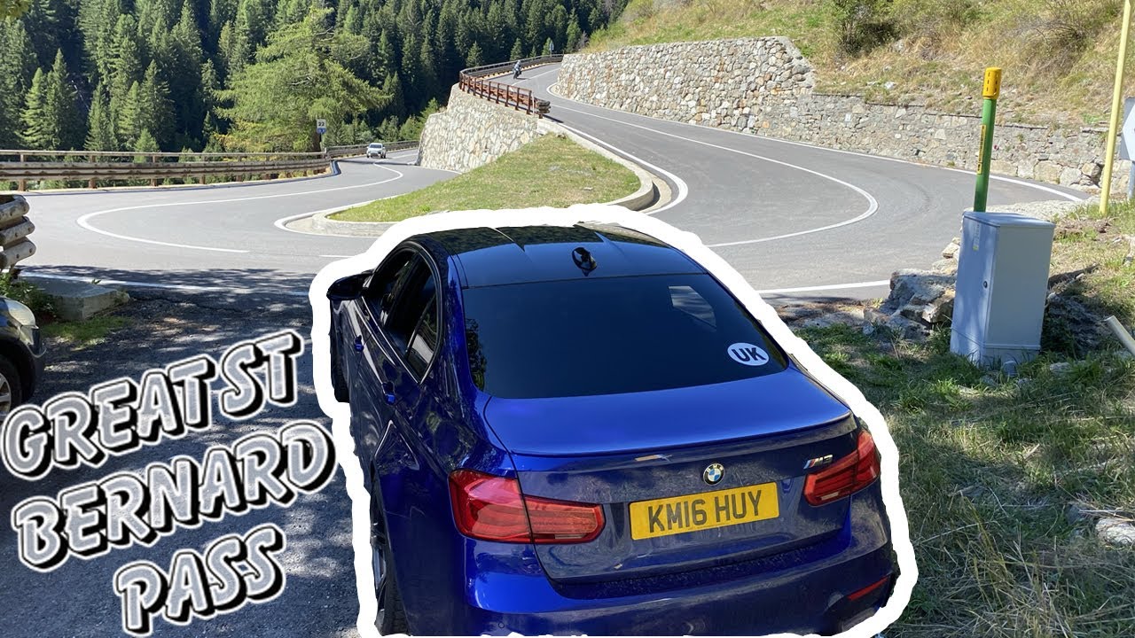 Driving In Switzerland || Great ST Bernard Pass In F80 BMW M3 Insta 360 One X2 Follow Cam Footage 4K