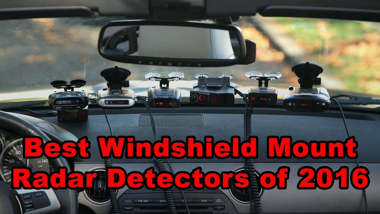 10 Best Radar Detectors of 2016 (Windshield Mounts)
