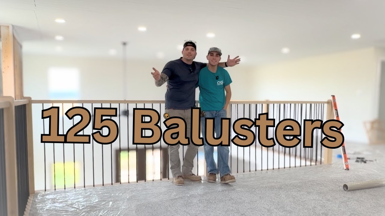 Were NOT finish carpenters, but we build this loft railing anyway  |  Part ONE