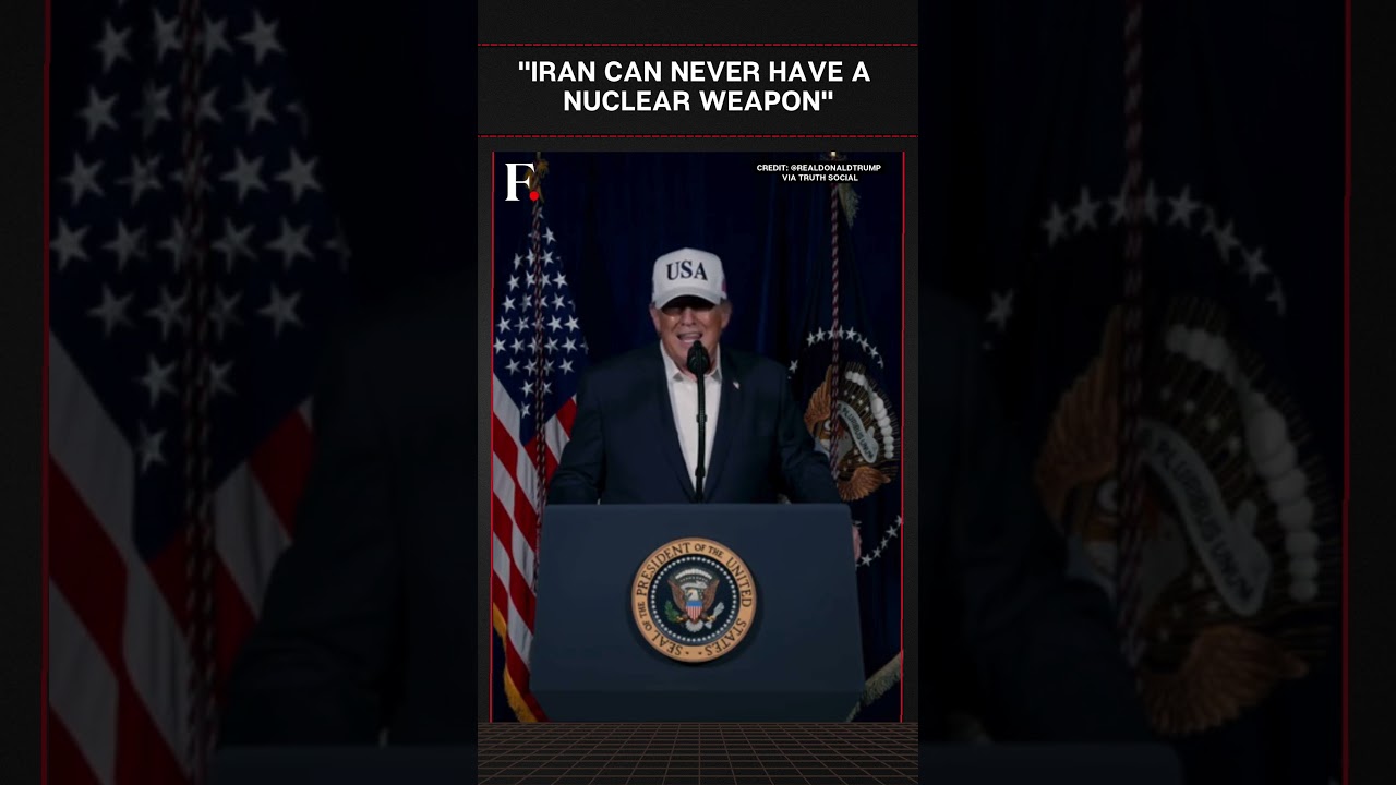 #FirstpostNews: Трамп заявляет, что Иран &laquo;никогда не сможет обладать ядерным оружием&raquo; | N18G